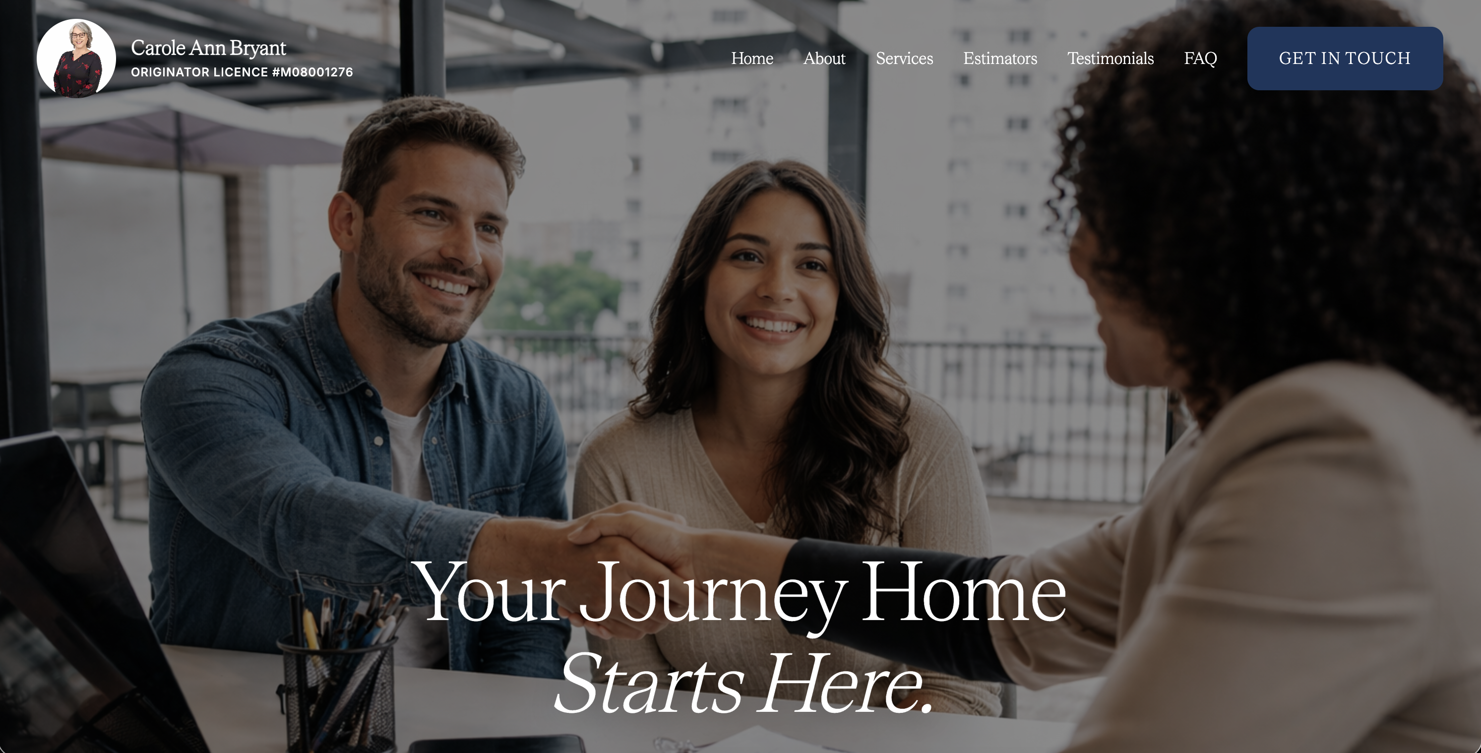 Mortgage Broker website preview